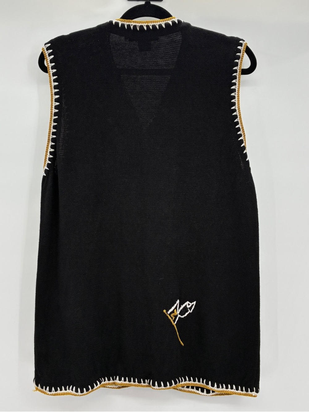 Missouri Tigers MU Vintage Womens Castles Sport Sweater Vest Embroidered Large - Picture 8 of 10